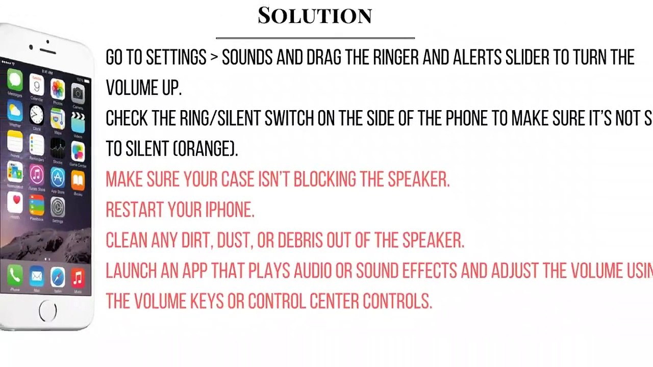 iphone 7 problem solving