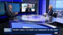 DAILY DOSE | Deadline day for U.S. embassy move | Thursday, June 1st 2017