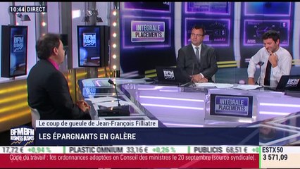 Le coup de gueule de Filliatre: Les épargnants en galère - 01/06