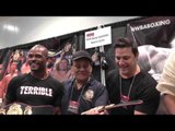 roberto duran tommy hearns and terry norris hanging out EsNews Boxing
