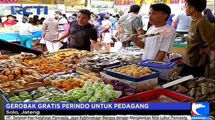 Tujuh Gerobak Gratis untuk UMKM Binaan Partai Perindo di Jepara