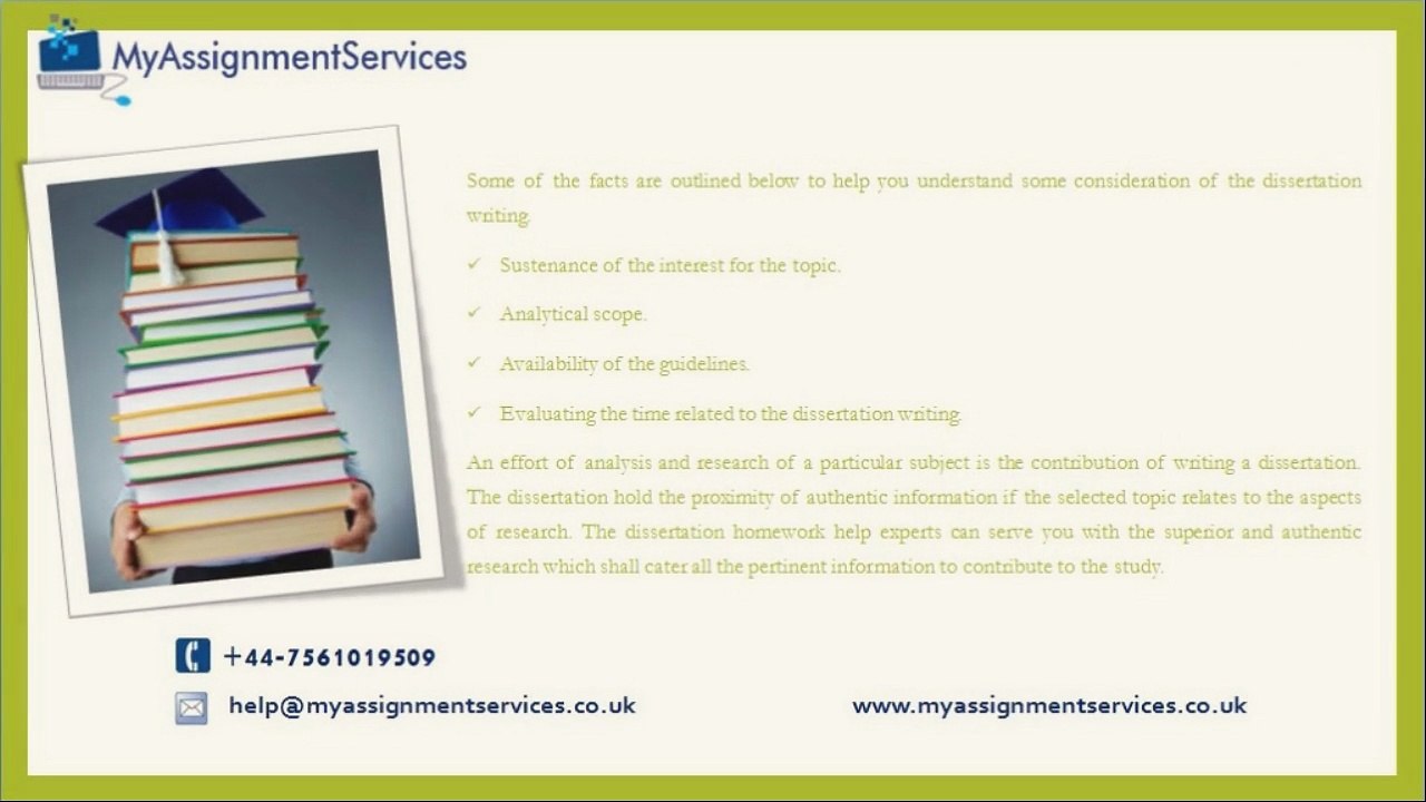 Dissertation Homework Help and Assignment Writing help