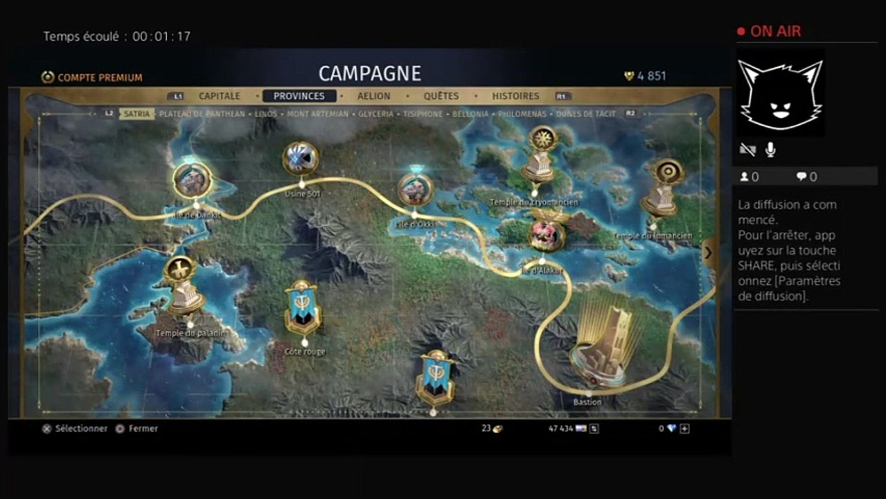 Diffusion PS4 en direct de Venemosso