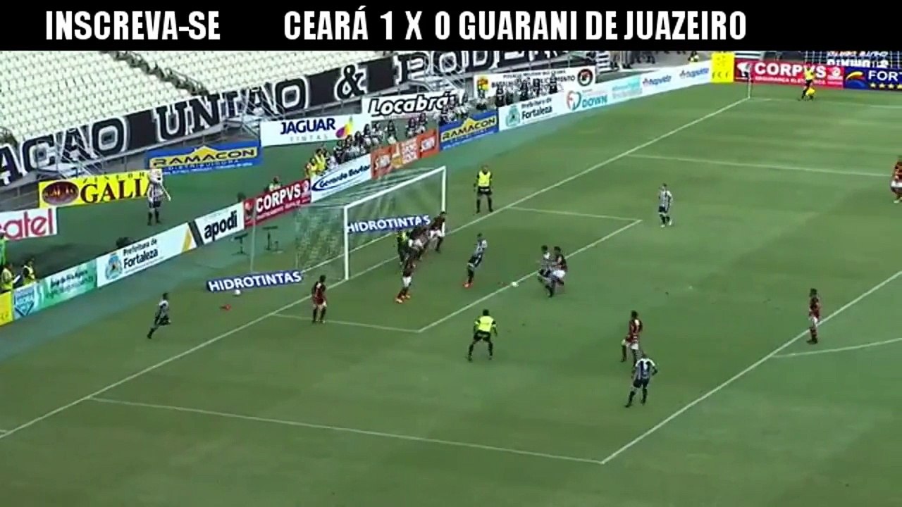 96.Ceará 1 x 0 Guarani de Juazeiro - Melhores Momentos e Gols - Cearense 22_04_2017
