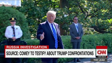 Comey to testify publicly about Trump