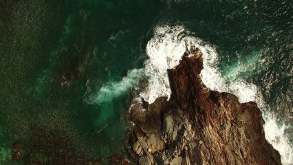 Bird's Eye View of a Cliff