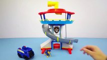TOY UNBOXING - Paw Patrol Lookout Tower Playset _ Includes Chase Figurine _ Toyshop - Toys For