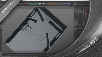 Architettura realistica con modelli 3D dettagliati.