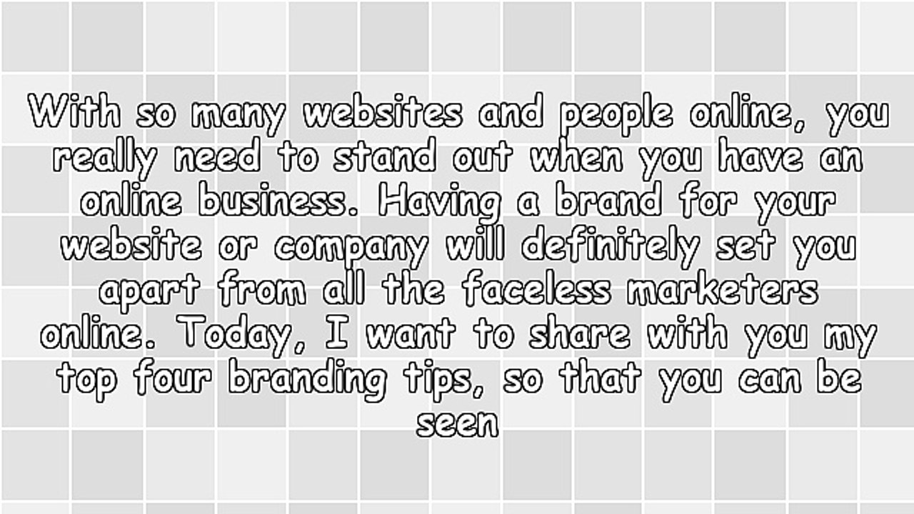 Top 4 Online Branding Tips - Be An Authority In Your Niche