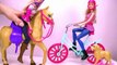 Toy For Kids Barbie Dolls Accident  Barbie Horse rider crushes into