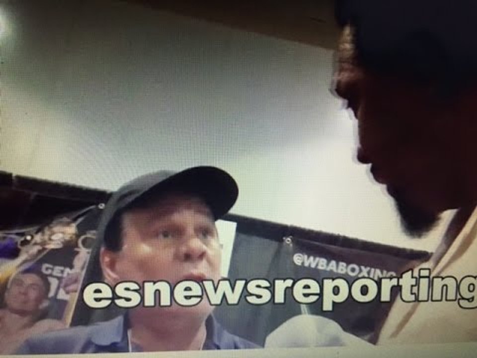 Roberto Duran Emotional Reunion With Tommy Hearns - EsNews Boxing