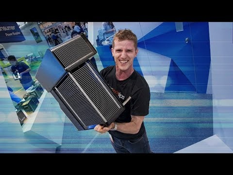 THIS HEATSINK IS OVER FORTY POUNDS!