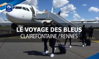 Le voyage à Rennes avec les Bleus