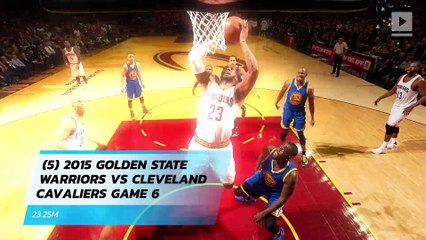 Top 5 most-watched NBA Finals games in history