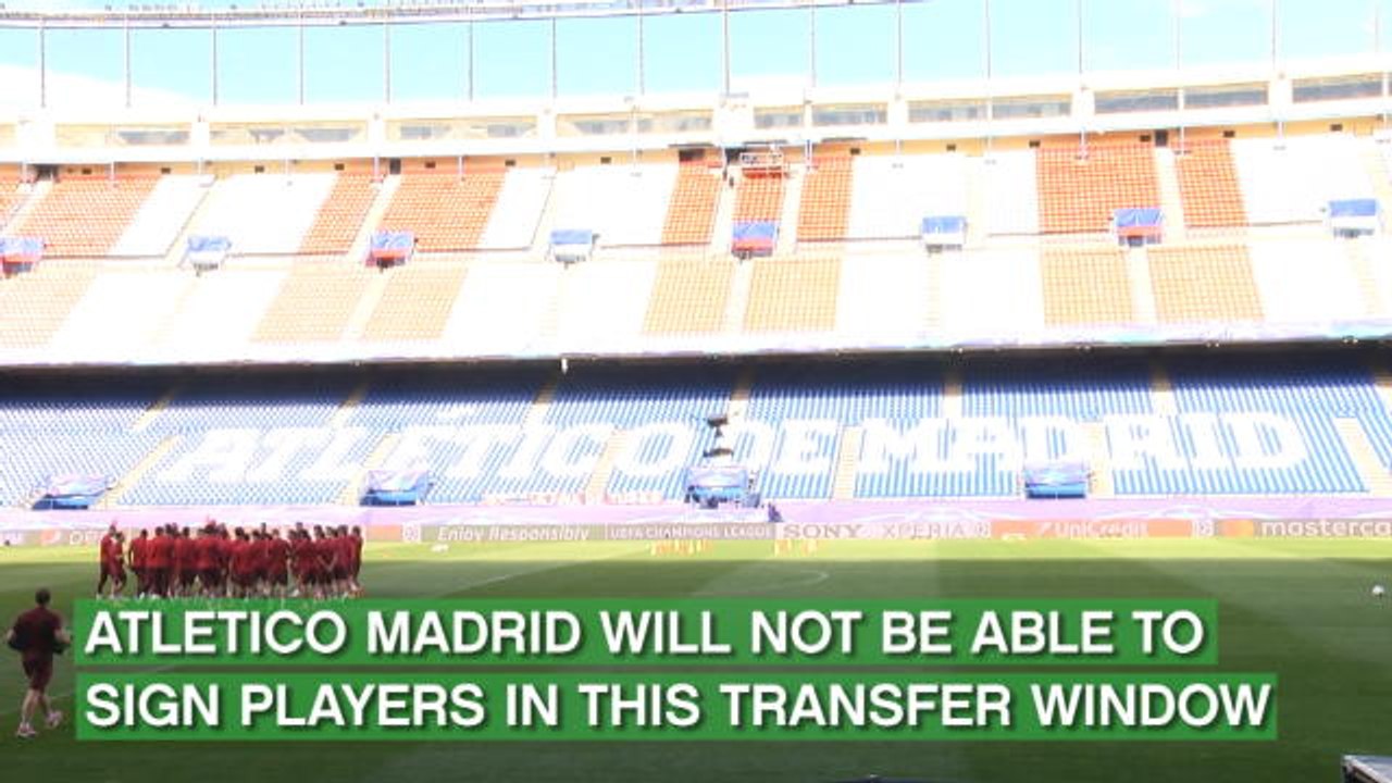 Atletico Madrid transfer ban upheld