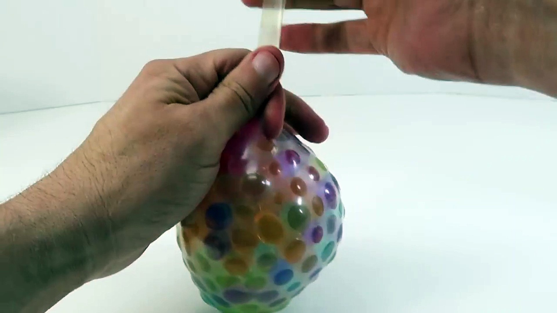 orbeez in a balloon