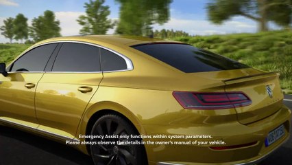 The assistance systems of the Volkswagen Arteon - Emergency Assist