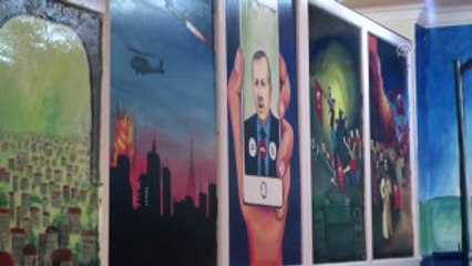 Okulun Duvarlarına "15 Temmuz"U Resmetti - Hatay