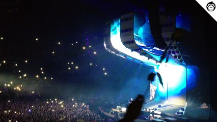 Fans react to Ed Sheeran in concert in Belgium