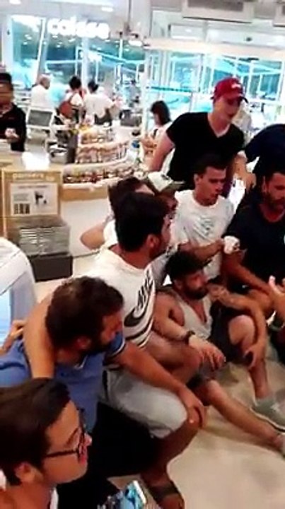 Le Stade Phocéen fête sa qualification sur une aire de repos