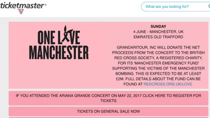 Ariana Grande's Manchester Benefit Concert Sells Out in Minutes
