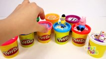 [Play-doh] Peppa Pig Play Doh Cans Surprise Eggs Cars Minions MLP Hello Kitty Thomas Minecraft Shopk