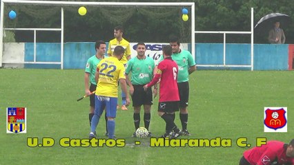 Futbol. U. D Castros - Miranda C. F
