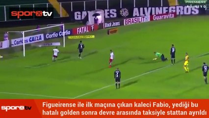 50 metreden yediği gol sonrası stadı terk etti