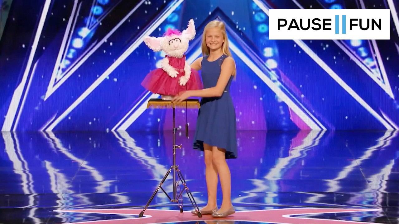 Cette petite fille ventriloque est incroyable ! Vidéo Dailymotion