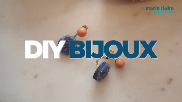 DIY bijoux : faire des boucles d'oreilles