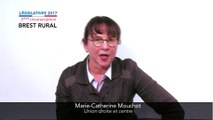 Législatives 2017. Marie-Catherine Mouchot : 3e circonscription du Finistère (Brest rural)