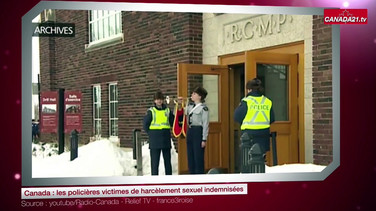 Canada : les policières victimes de harcèlement sexuel indemnisées