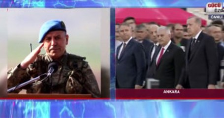 下载视频: Şehit Tümgeneral Aydoğan Aydın Son Yolculuğuna Uğurlanıyor