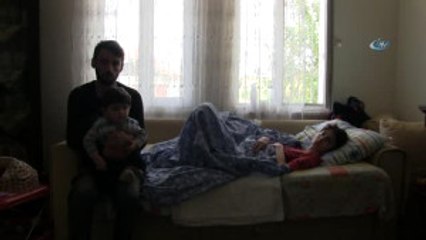 Yangında Bacakları Yanan Anne Yardım Bekliyor