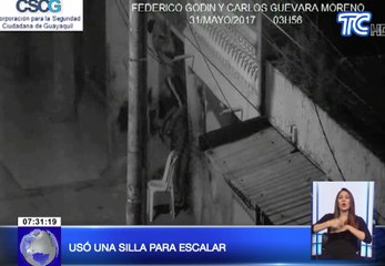 Audaz hurto de zapatos en Guayaquil