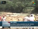 Sri Lanka: lluvias y derrumbes dejan 203 muertos y 94 desaparecidos