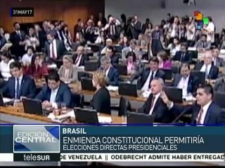 Brasil: enmienda permitiría elecciones presidenciales directas
