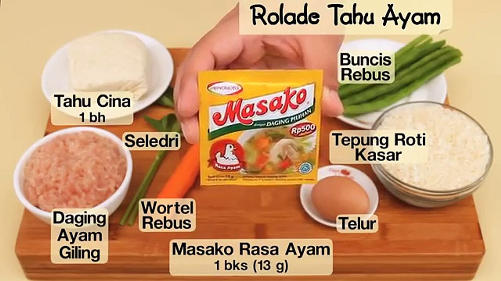 01 Resep Dapur Umami Rolade Tahu Ayam Video Dailymotion