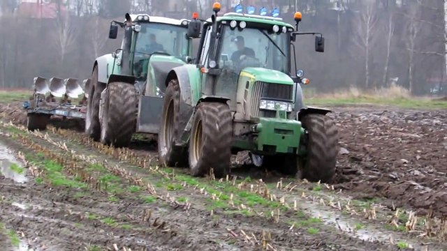 Fendt 927 Vario & John Deere 6830