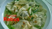 30.Resep Cara Membuat Pangsit Rebus Enak, Praktis & Sederhana Masakan Nusantara Indonesia Sehari Hari