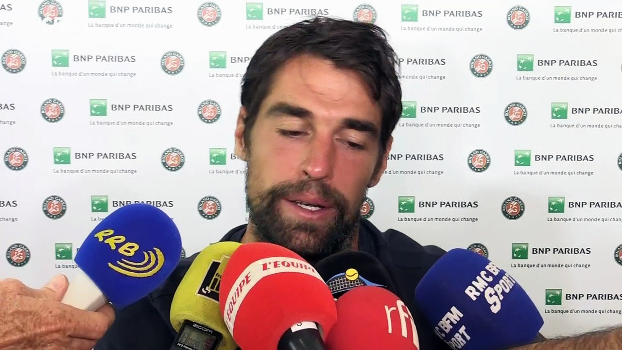 Roland Garros – Chardy : "C’était un moment difficile"