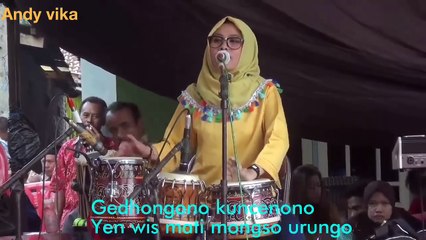 Kendang Tipung Cewek Hijab Cantik - Kelayung Layung - Mutik Nida
