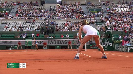 Roland-Garros 2017 : Simona Halep et son revers dévastateur (4-6)
