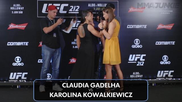 UFC 212 media day face-offs