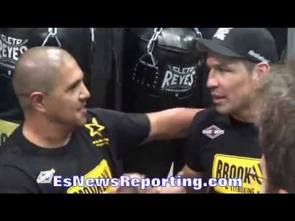 FERNANDO VARGAS & SERGIO MARTNEZ FACE OFF!!! Vargas TALKS COMEBACK