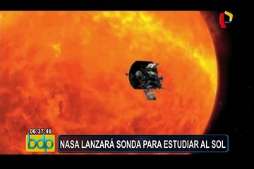 NASA lanzará sonda para estudiar de cerca al sol