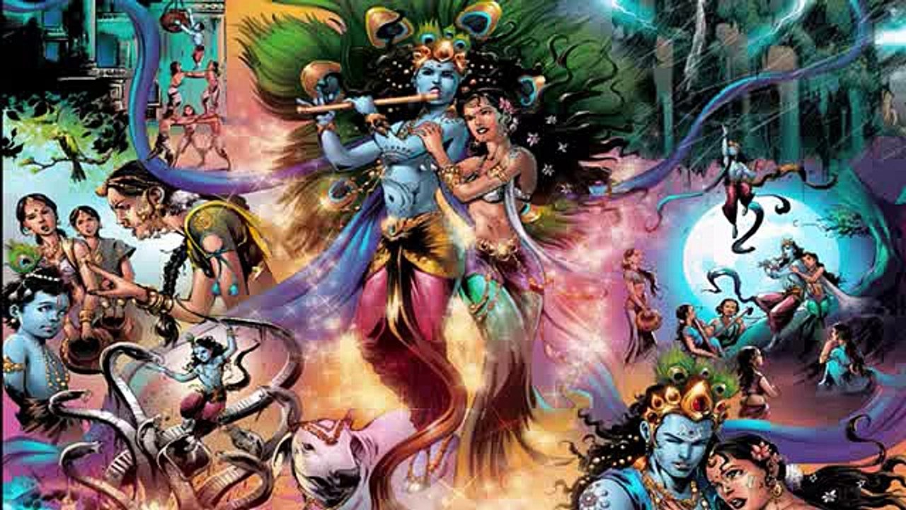 Bhagavad Gita - Chapter 2 - Verse 7 - Mahabharat,Hindu Religion.