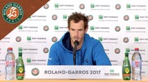 Roland Garros 2017 : 2T conférence de presse Andy Murray