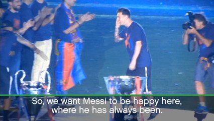 Valverde confident of Messi contract extension