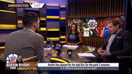 Austin Rivers responds to Glen Davis, opens up about playing for Doc Rivers in L.A. | UNDISPUTED